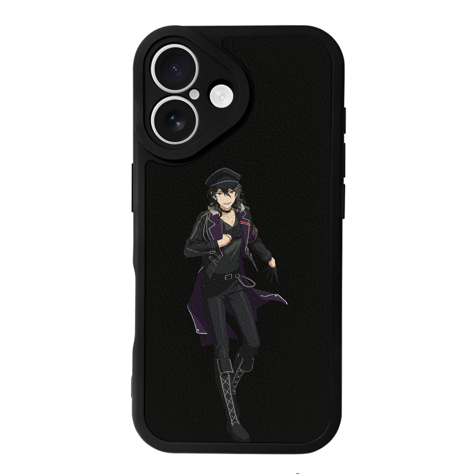 （画像用） あんさんぶるスターズ! Ensemble Stars 【iPhone 16シリーズ対応】シリコンスマホケース（レザー調） 材質：シリコン